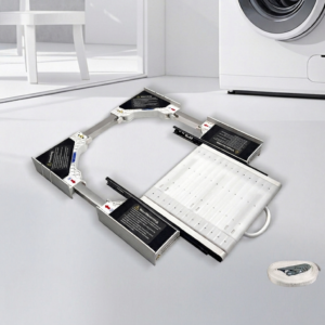 Universal Washer Dryer Stacking Kit with Pull-Out Sliding Plate