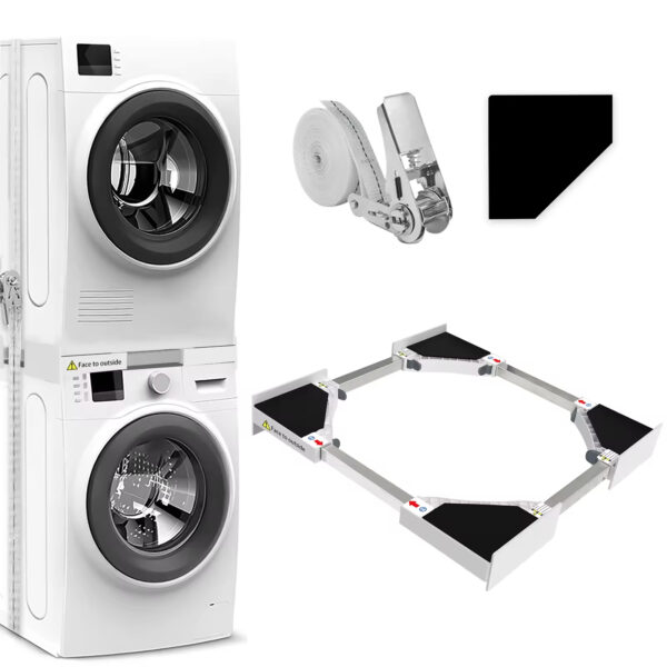 Factory Wholesale 29 Inch Washer Dryer Stacking Kit Universal Stacking Kit For Washer And Dryer Adjustable 292827262524 Washer And Dryer Stacking Kit With Ratchet Strap