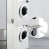 Washer and Dryer Pull-out Intermediate Frame Laundry Towel Drying Rack Dryer Stand Stacking Kit Washer and Dryer Pull-out Intermediate Frame Laundry Towel Drying Rack Dryer Stand Stacking Kit