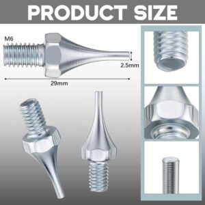 Factory Wholesale 64 Pcs Epoxy Shoes Spikes Shoe Studs Replacement Spikes Sharp Spiked For Floor Coating Works