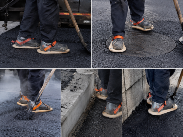 Asphalt shoes