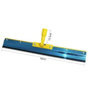 Professional 56cm Epoxy Floor Squeegee with Adjustable Angle Threaded Handle