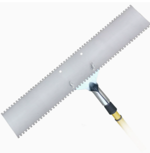 55cm Double-Sided Notched Squeegee for Self-Leveling Cement