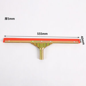 Professional Notched Rubber Squeegee for Polyurethane & Epoxy