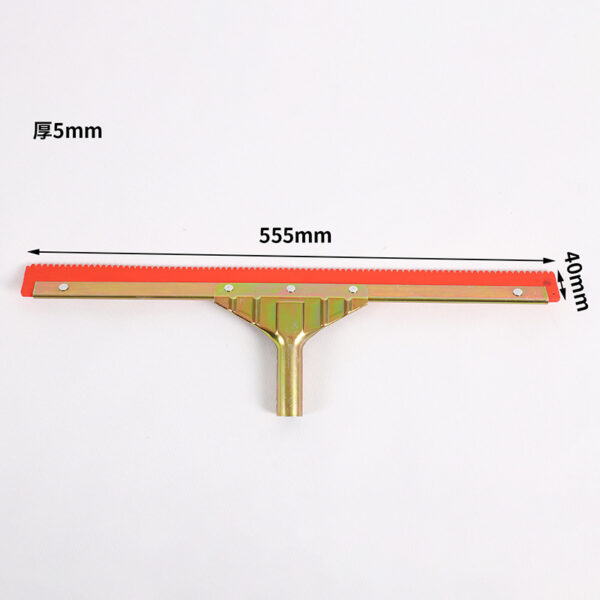 Professional Notched Rubber Squeegee for Polyurethane & Epoxy