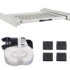 Washer and Dryer Pull-out Intermediate Frame Laundry Towel Drying Rack Dryer Stand Stacking Kit Washer and Dryer Pull-out Intermediate Frame Laundry Towel Drying Rack Dryer Stand Stacking Kit