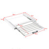 Washer and Dryer Pull-out Intermediate Frame Laundry Towel Drying Rack Dryer Stand Stacking Kit Washer and Dryer Pull-out Intermediate Frame Laundry Towel Drying Rack Dryer Stand Stacking Kit
