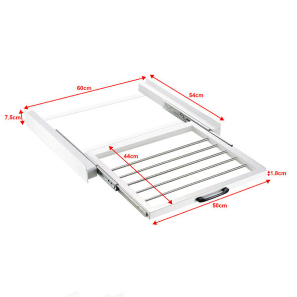 Washer and Dryer Pull-out Intermediate Frame Laundry Towel Drying Rack Dryer Stand Stacking Kit Washer and Dryer Pull-out Intermediate Frame Laundry Towel Drying Rack Dryer Stand Stacking Kit